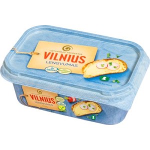 Margarinas VILNIUS Lengvumas, 40%, pusriebis, 400 g